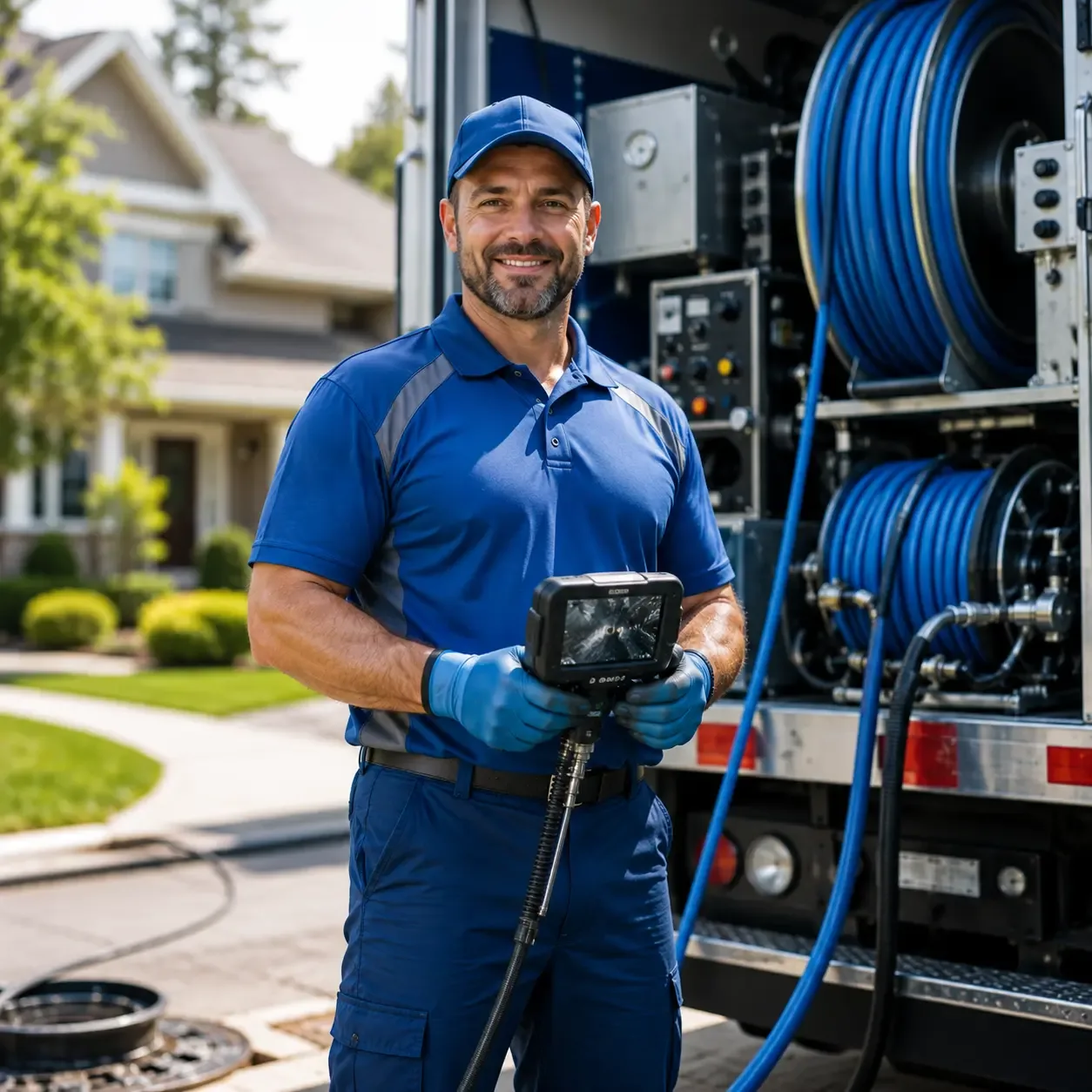 Local outdoor drain cleaning specialists in Hines, IL